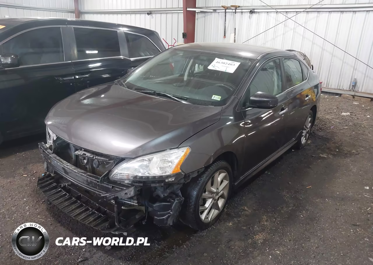 2013 Nissan Sentra Sr VIN:3N1AB7APXDL761178 - 2