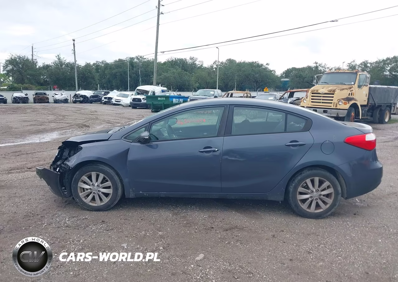 2014 Kia Forte Lx VIN:KNAFX4A68E5153216 - 14