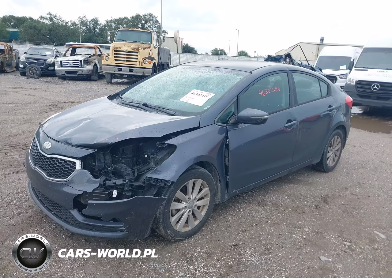 2014 Kia Forte Lx VIN:KNAFX4A68E5153216 - 2