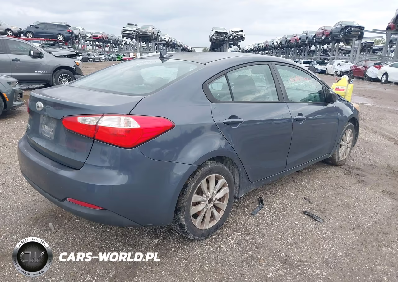 2014 Kia Forte Lx VIN:KNAFX4A68E5153216 - 4