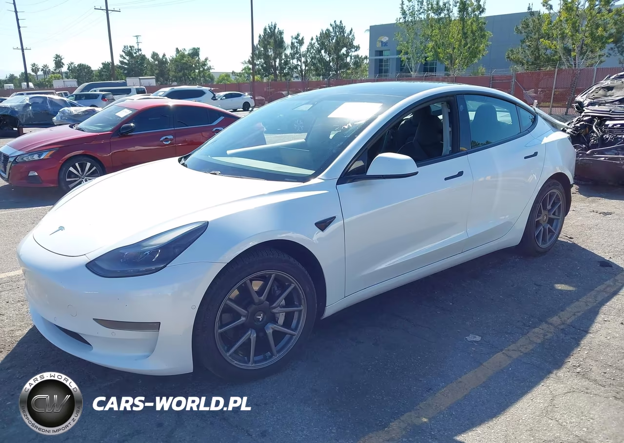 2021 Tesla Model 3 Standard Range Plus Rear-Wheel Drive VIN:5YJ3E1EA1MF013708 - 2