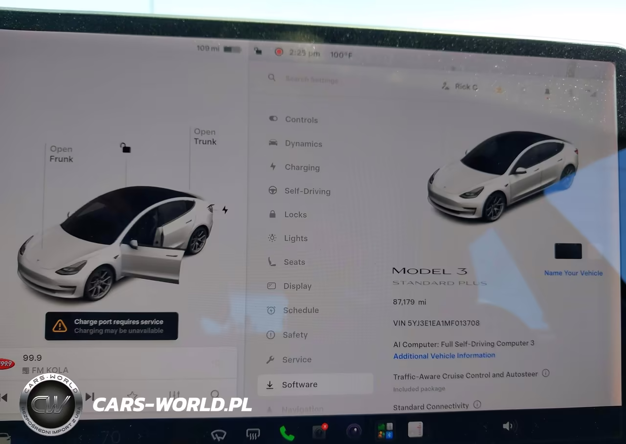 2021 Tesla Model 3 Standard Range Plus Rear-Wheel Drive VIN:5YJ3E1EA1MF013708 - 7