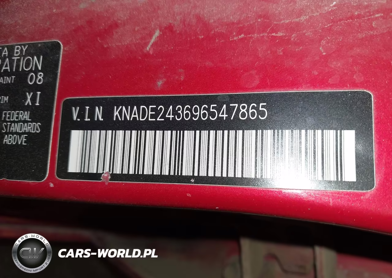 2009 Kia Rio5 Lx VIN:KNADE243696547865 - 9