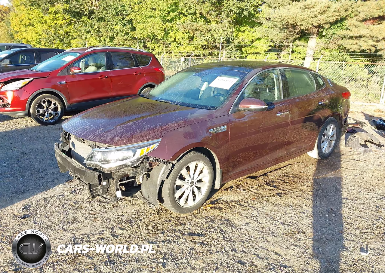 2018 Kia Optima Ex VIN:5XXGU4L38JG182501 - 2