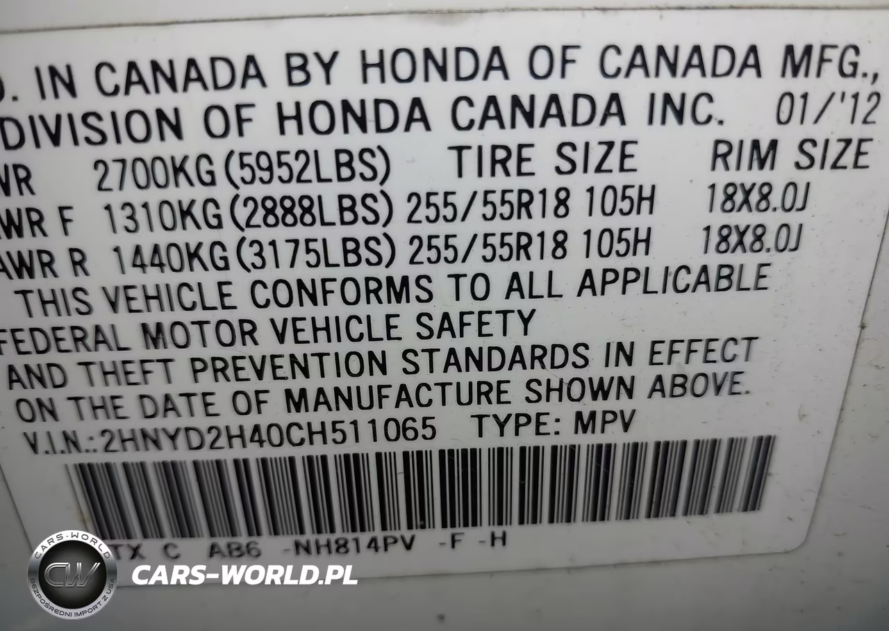 2012 Acura Mdx Technology Package VIN:2HNYD2H40CH511065 - 9