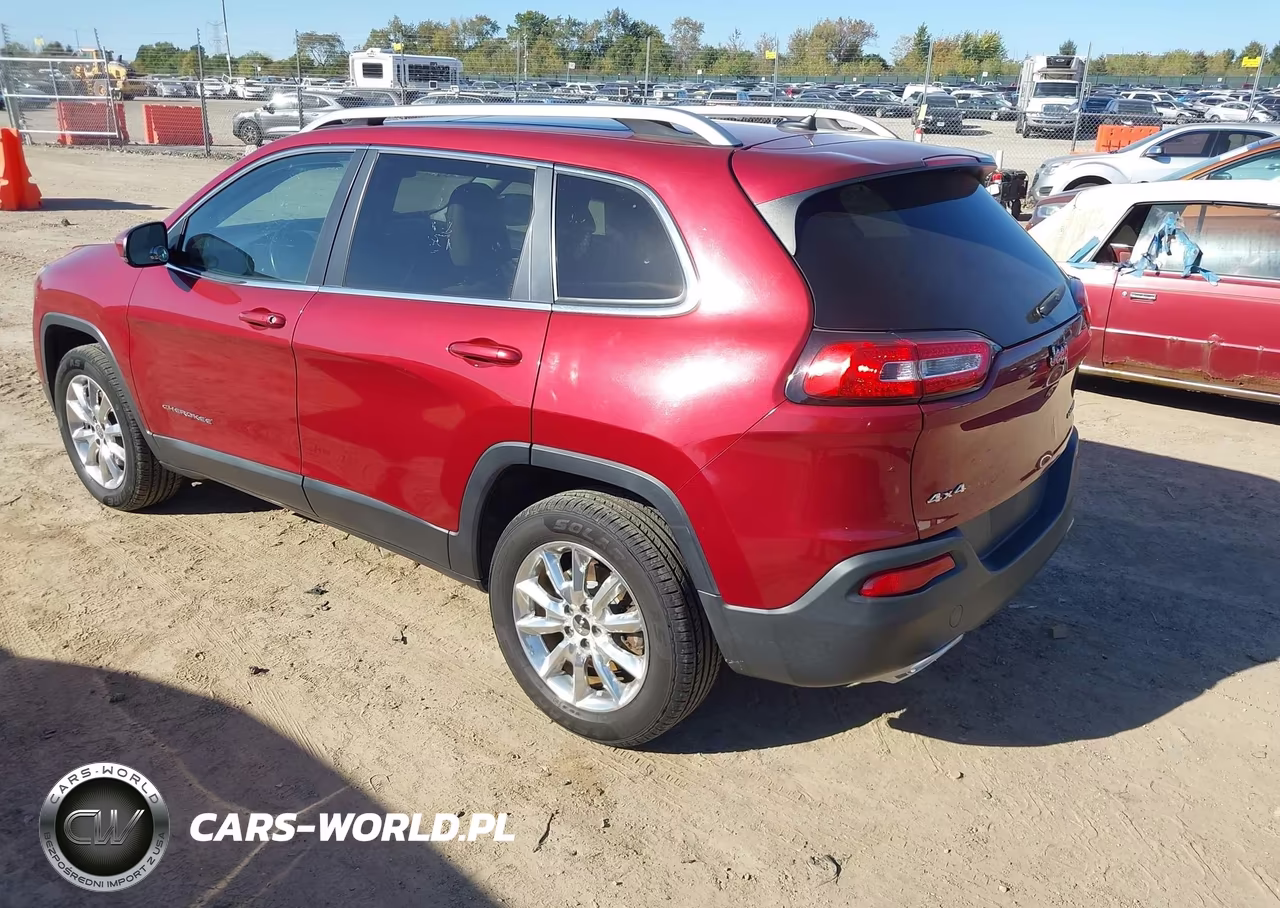 2015 Jeep Cherokee Limited VIN:1C4PJMDS3FW606722 - 3