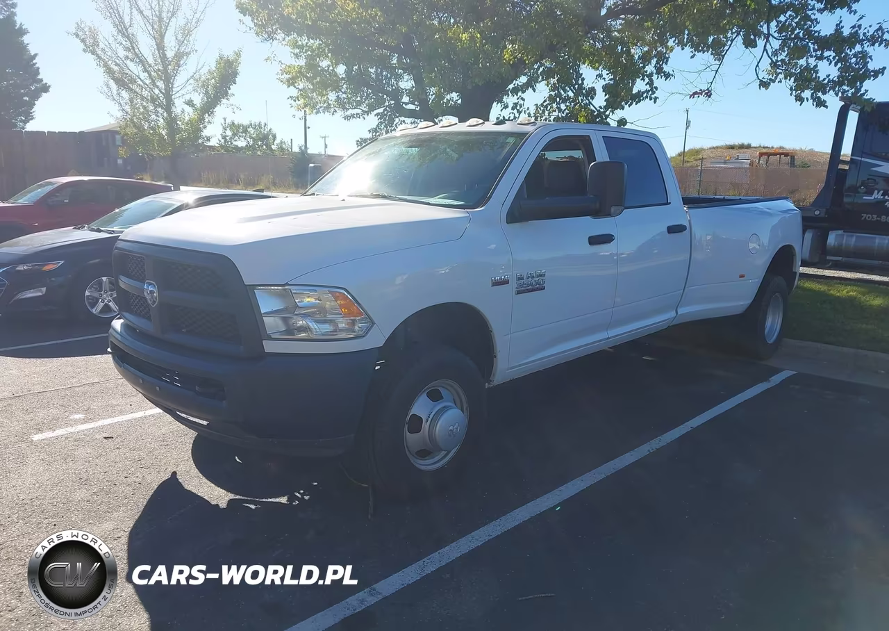 2017 Ram 3500 Tradesman 4X4 8' Box VIN:3C63RRGJ2HG703507 - 2