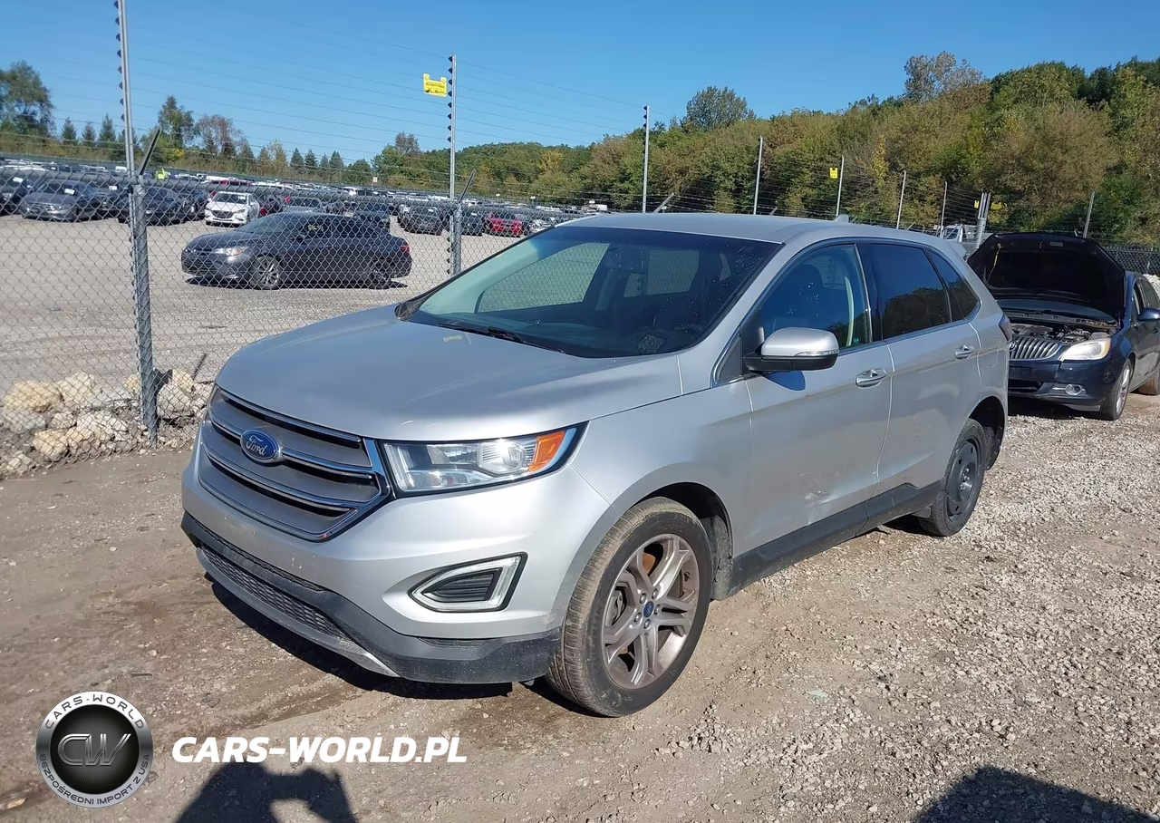 2018 Ford Edge Titanium VIN:2FMPK4K91JBB75736 - 2