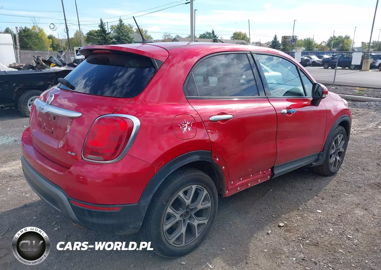 2016 Fiat 500X Trekking VIN:ZFBCFYCT9GP360436 - 4