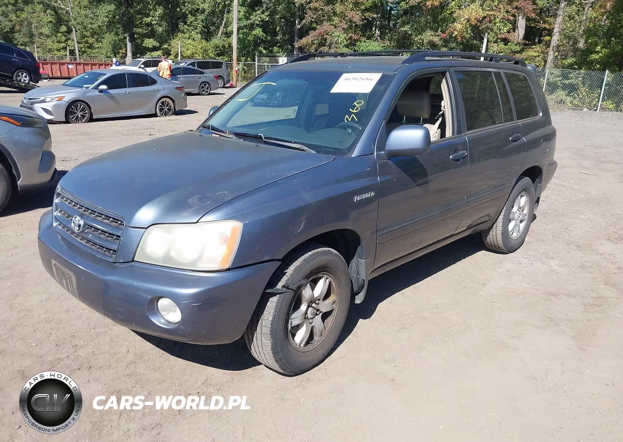 2003 Toyota Highlander Limited V6 VIN:JTEGF21A730084480 - 2
