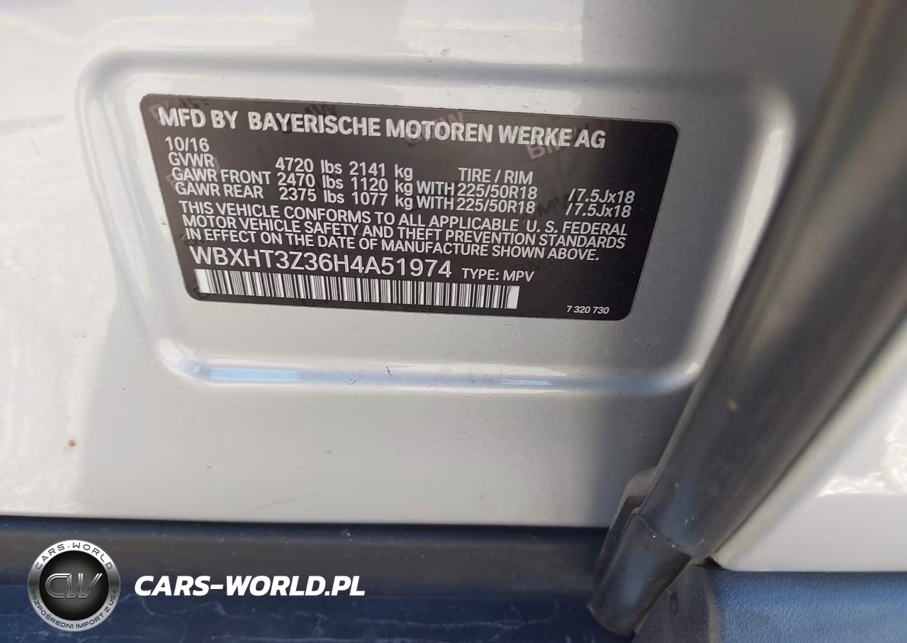 2017 BMW X1 xDrive28I VIN:WBXHT3Z36H4A51974 - 9