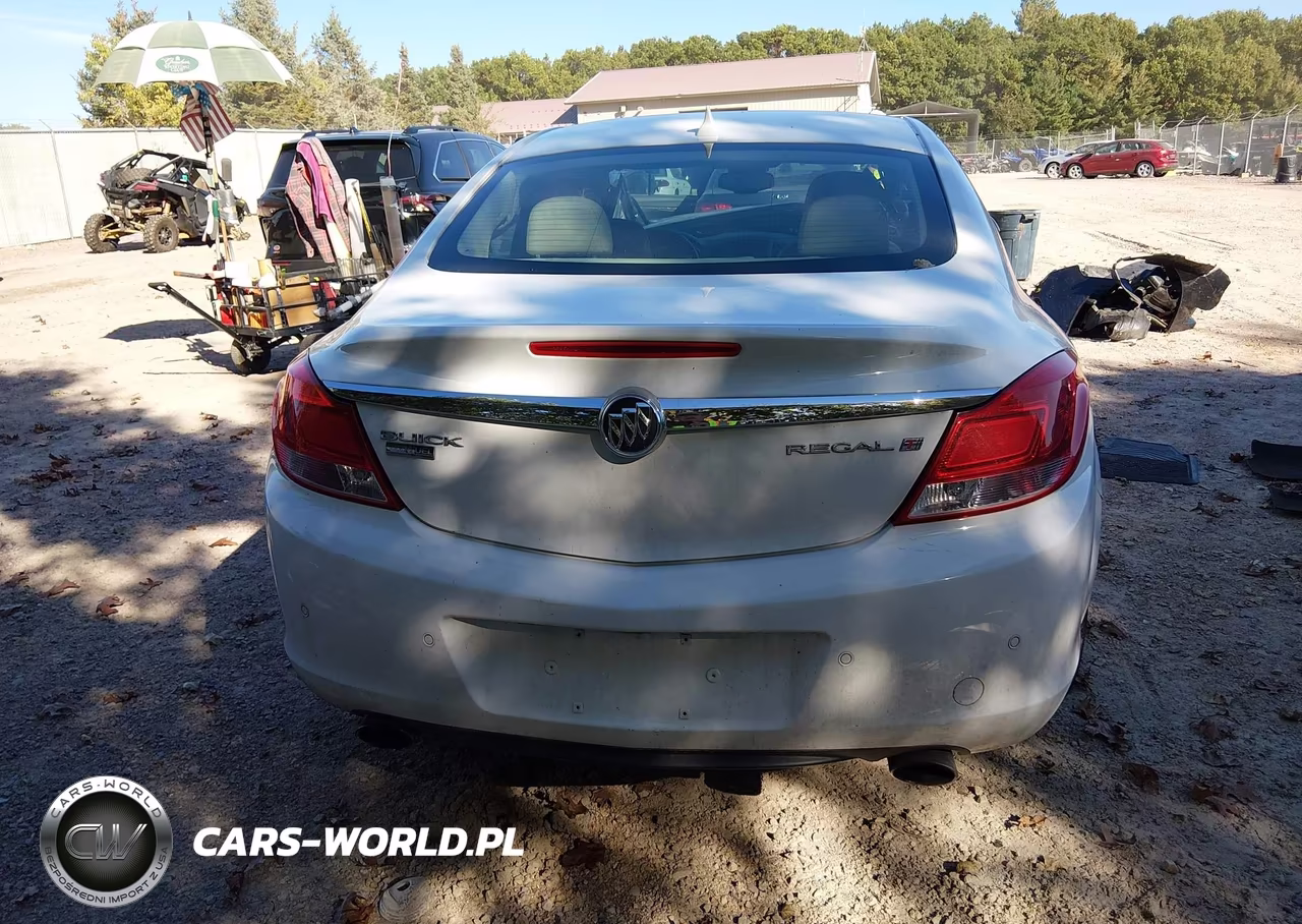2011 Buick Regal Cxl Turbo Russelsheim VIN:W04GW5EV9B1079349 - 17