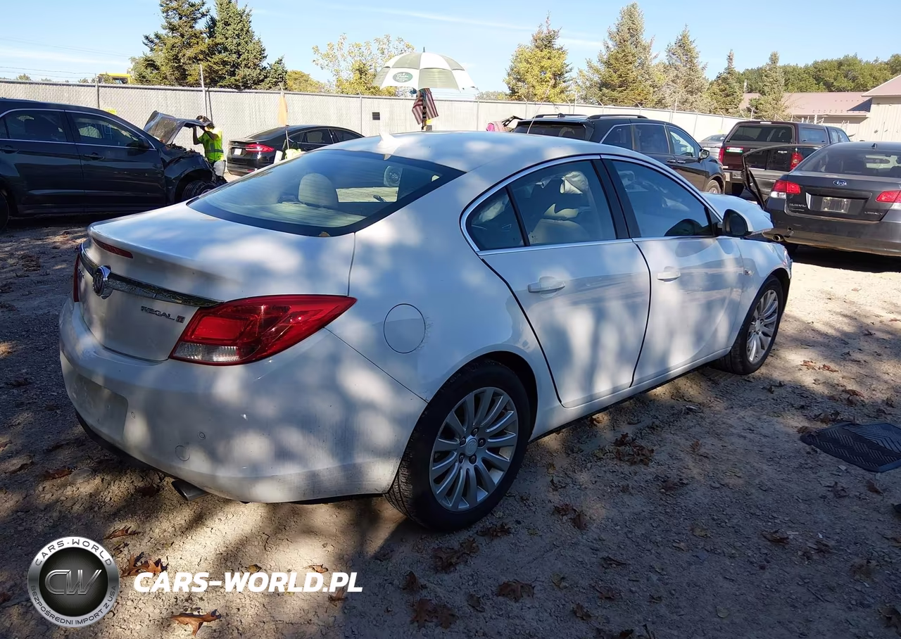 2011 Buick Regal Cxl Turbo Russelsheim VIN:W04GW5EV9B1079349 - 4
