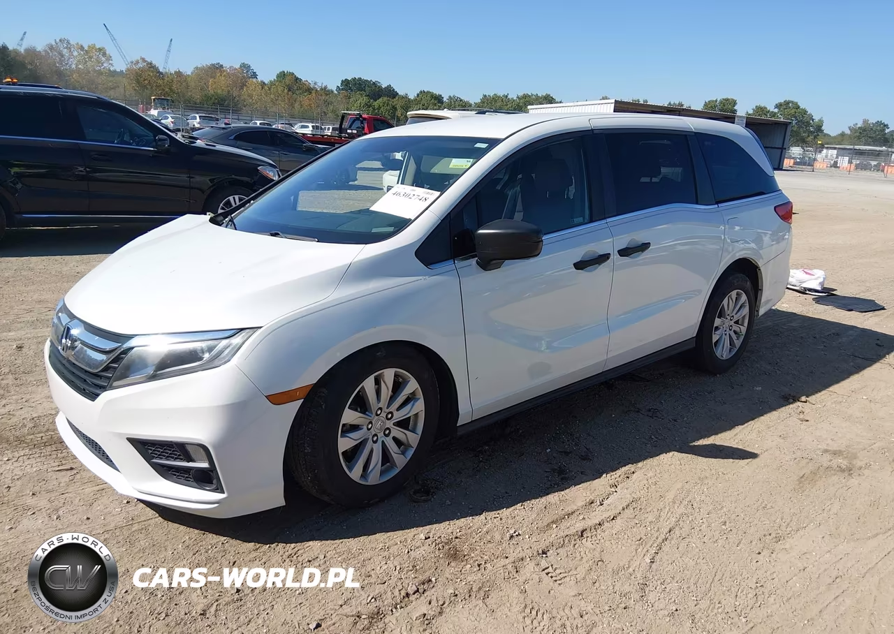 2020 Honda Odyssey Lx VIN:5FNRL6H27LB006116 - 2