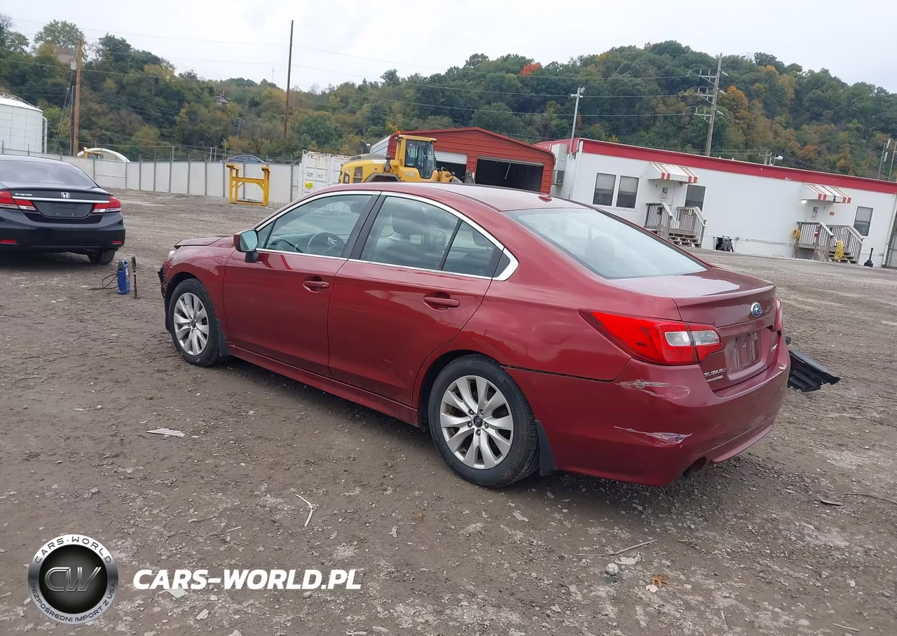 2015 Subaru Legacy 2.5I Premium VIN:4S3BNBE68F3020345 - 3