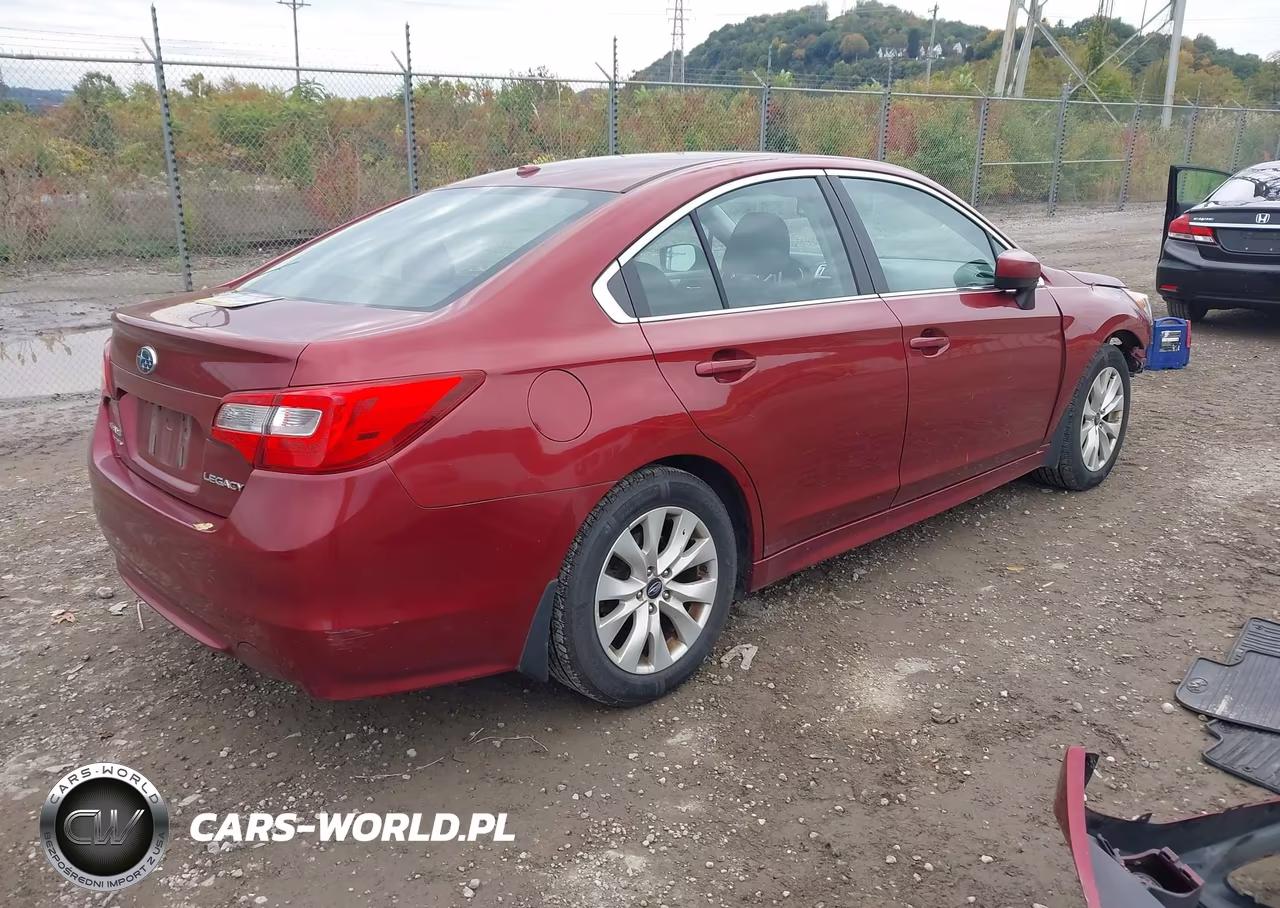 2015 Subaru Legacy 2.5I Premium VIN:4S3BNBE68F3020345 - 4