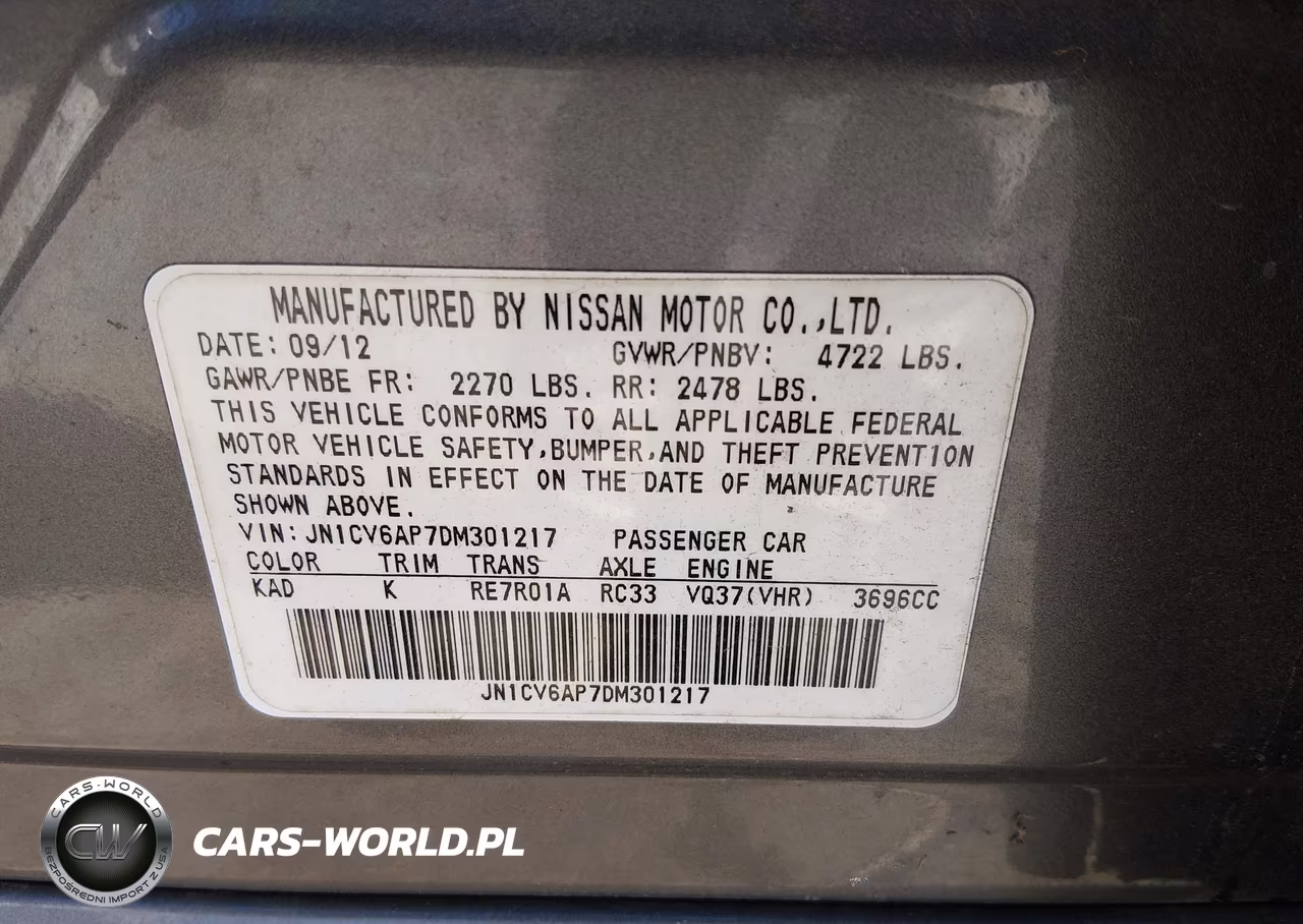 2013 Infiniti G37 Journey VIN:JN1CV6AP7DM301217 - 9