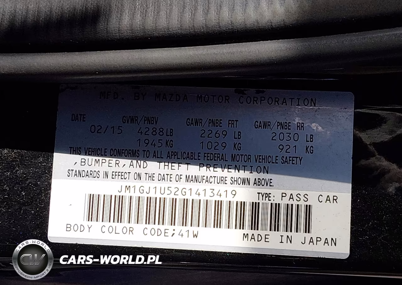 2016 Mazda Mazda6 I Sport VIN:JM1GJ1U52G1413419 - 9