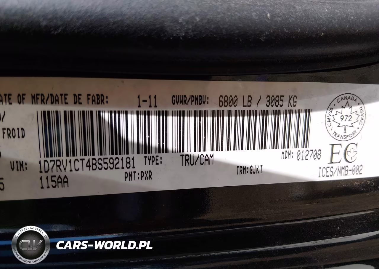 2011 Ram Ram 1500 Laramie VIN:1D7RV1CT4BS592181 - 9