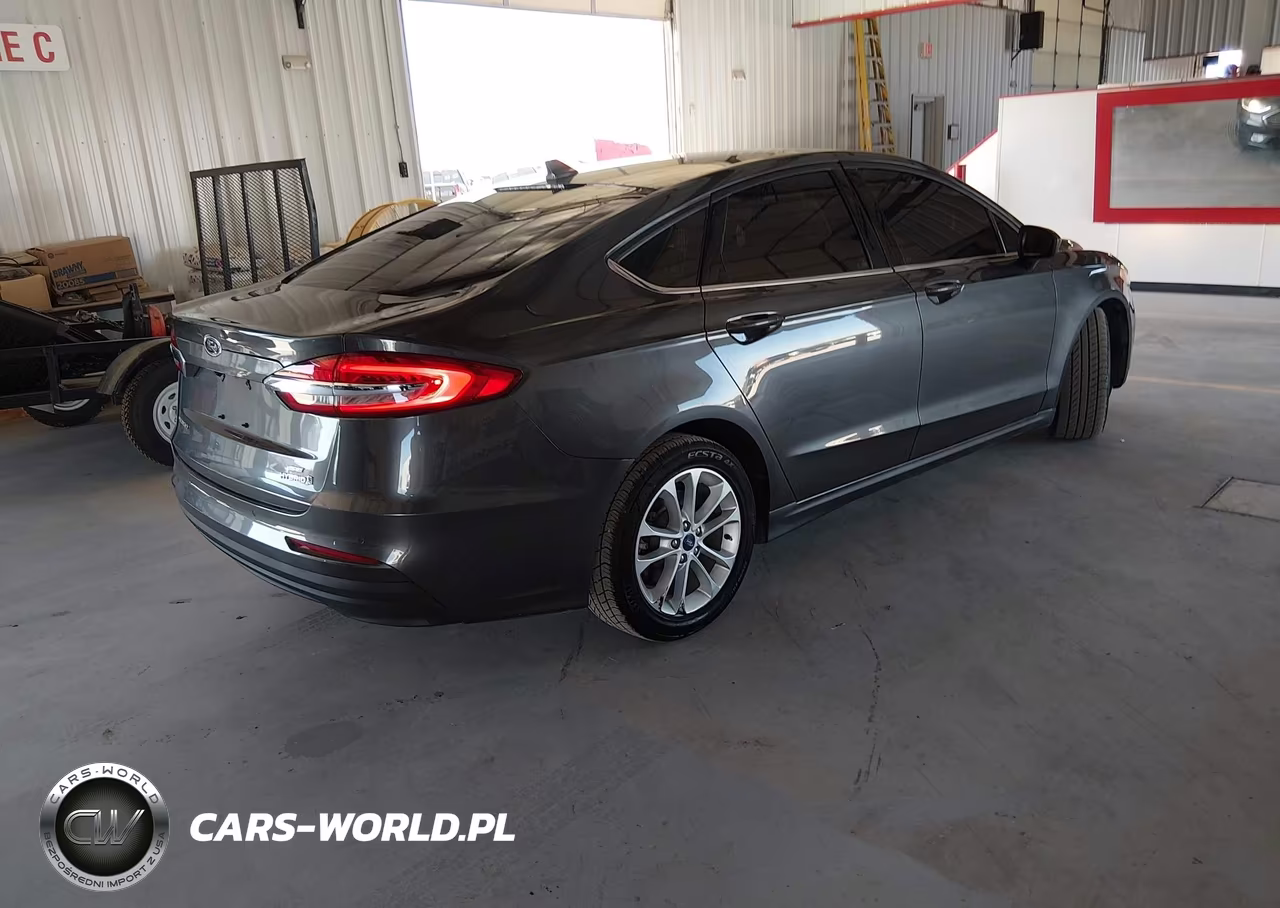 2019 Ford Fusion Hybrid Se VIN:3FA6P0LU4KR274458 - 4