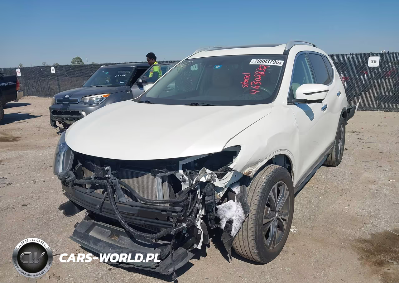 2017 Nissan Rogue Sl VIN:5N1AT2MT9HC847617 - 2