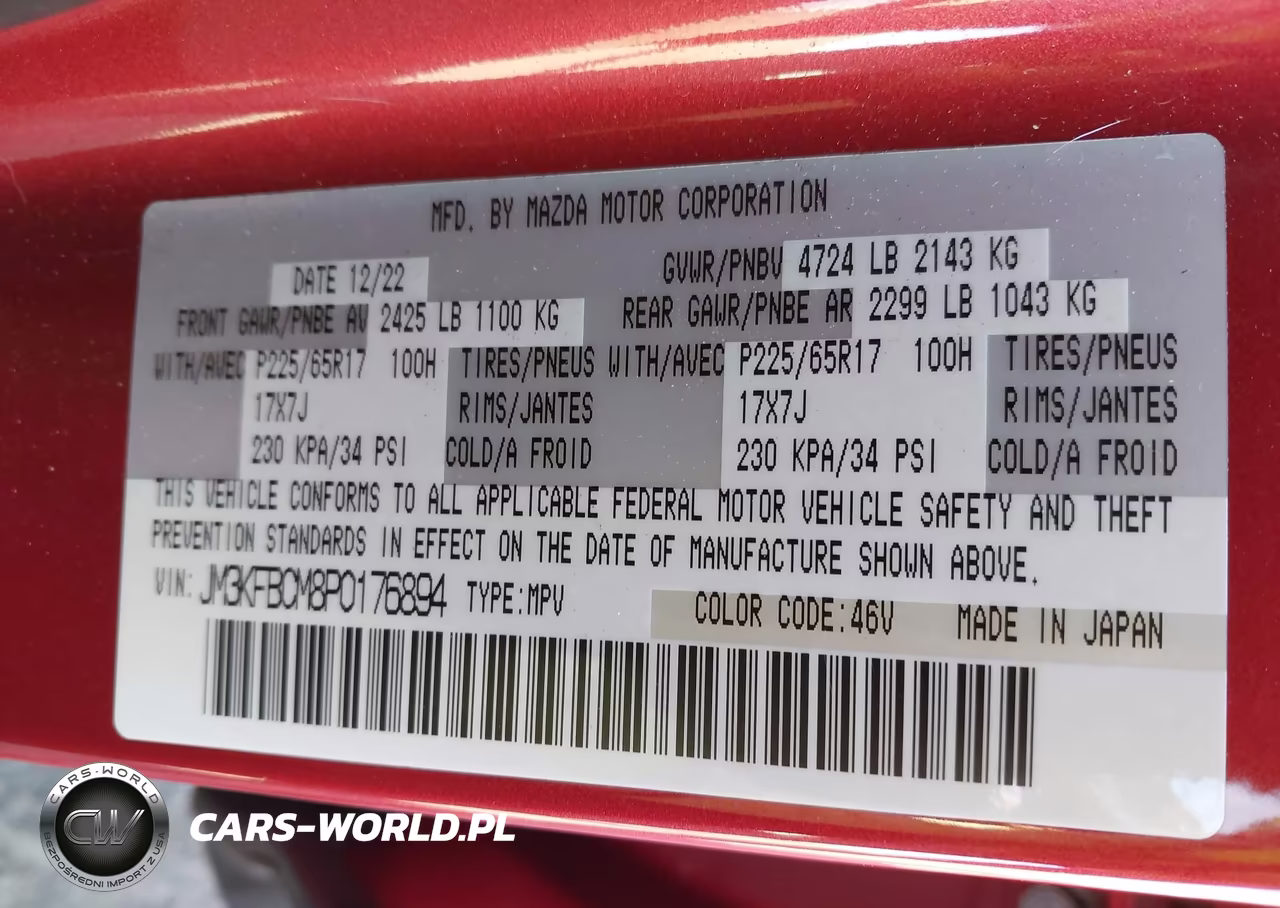 2023 Mazda Cx-5 2.5 S Preferred VIN:JM3KFBCM8P0176894 - 9