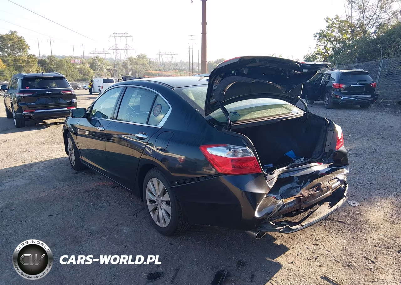 2013 Honda Accord Ex-L V-6 VIN:1HGCR3F86DA048699 - 3