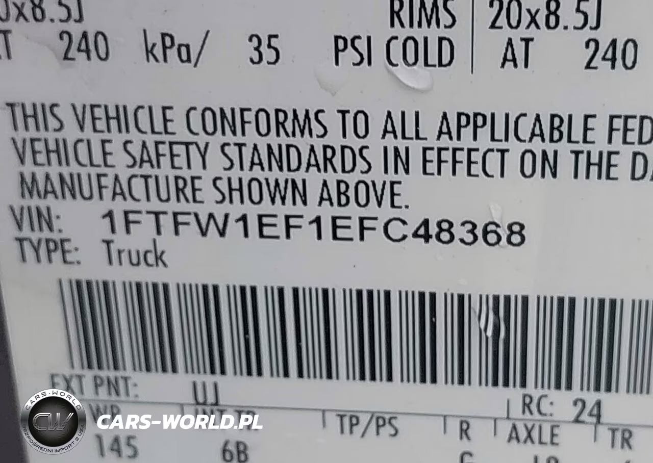 2014 Ford F-150 Fx4 VIN:1FTFW1EF1EFC48368 - 9