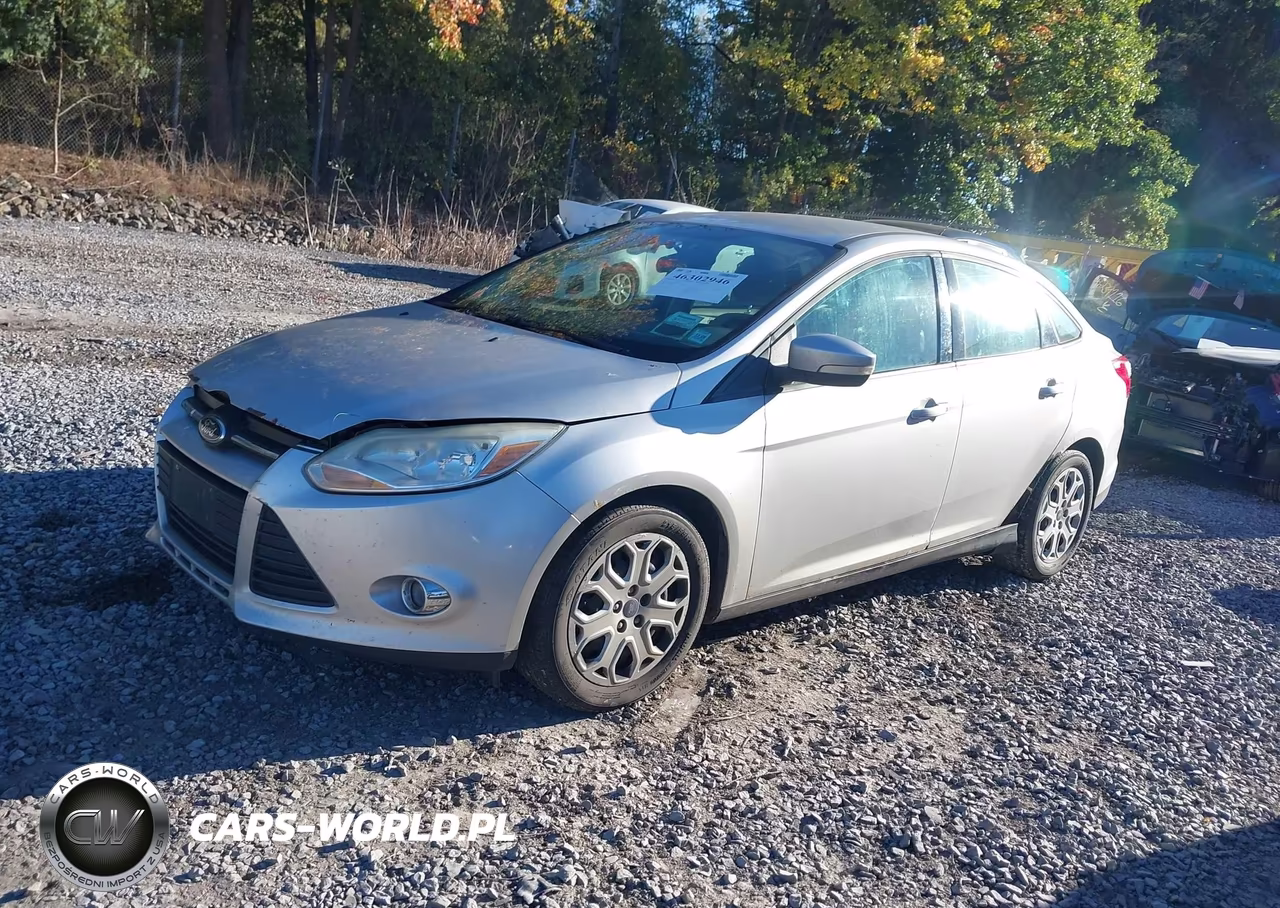 2012 Ford Focus Se VIN:1FAHP3F23CL442143 - 2