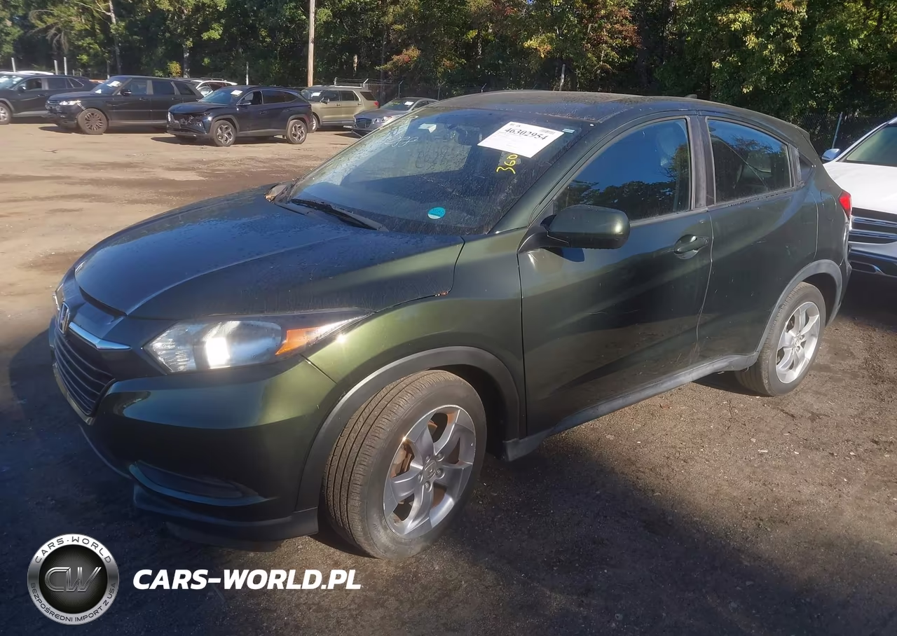 2016 Honda Hr-V Lx VIN:3CZRU5H38GM739416 - 2