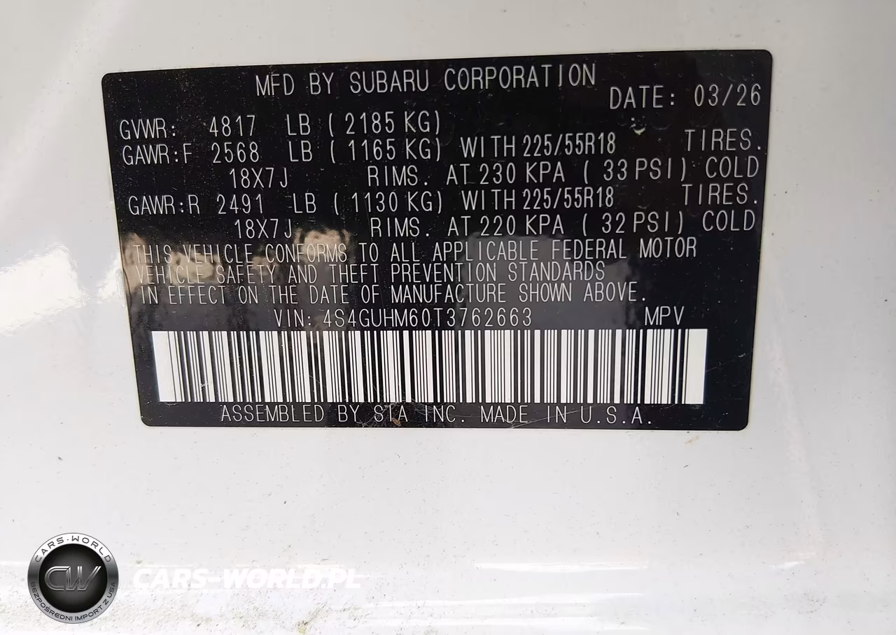 2026 Subaru Crosstrek VIN:4S4GUHM60T3762663 - 9