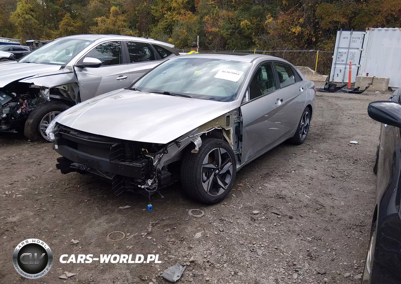 2021 Hyundai Elantra Sel VIN:5NPLN4AG2MH014296 - 2