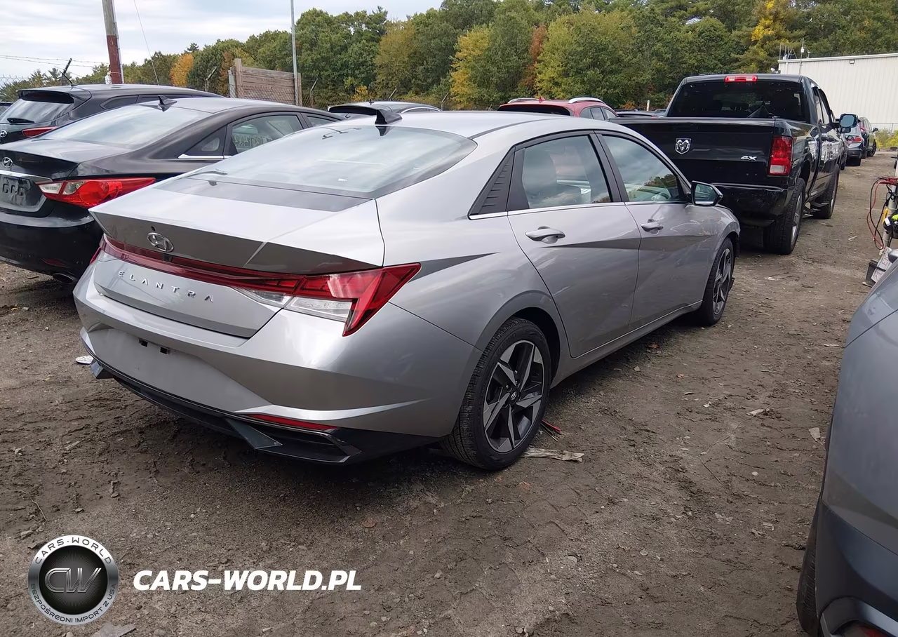 2021 Hyundai Elantra Sel VIN:5NPLN4AG2MH014296 - 4