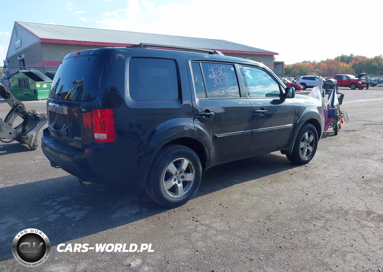2011 Honda Pilot Ex VIN:5FNYF4H45BB037565 - 4