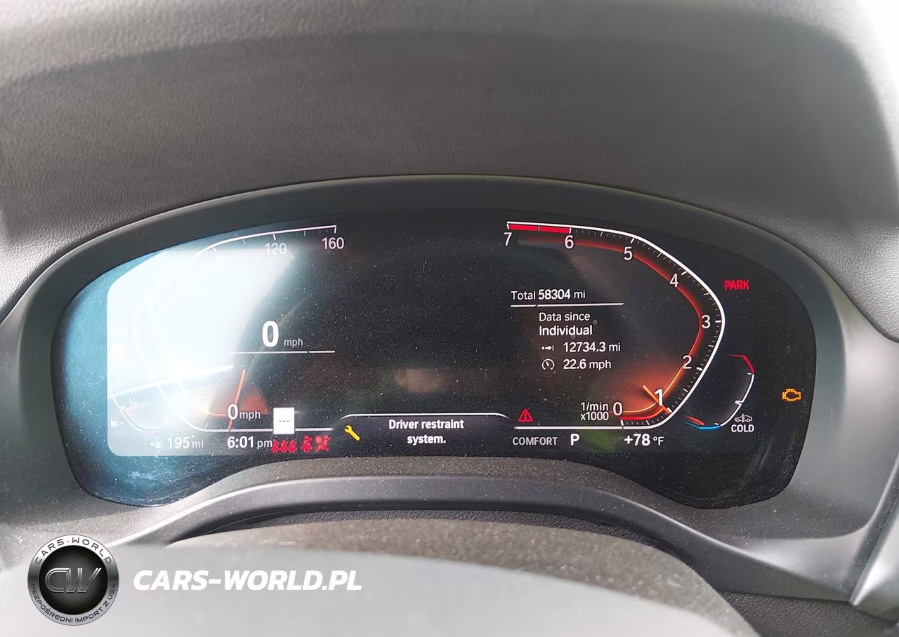 2020 BMW X4 xDrive30I VIN:5UX2V1C00L9C53431 - 7