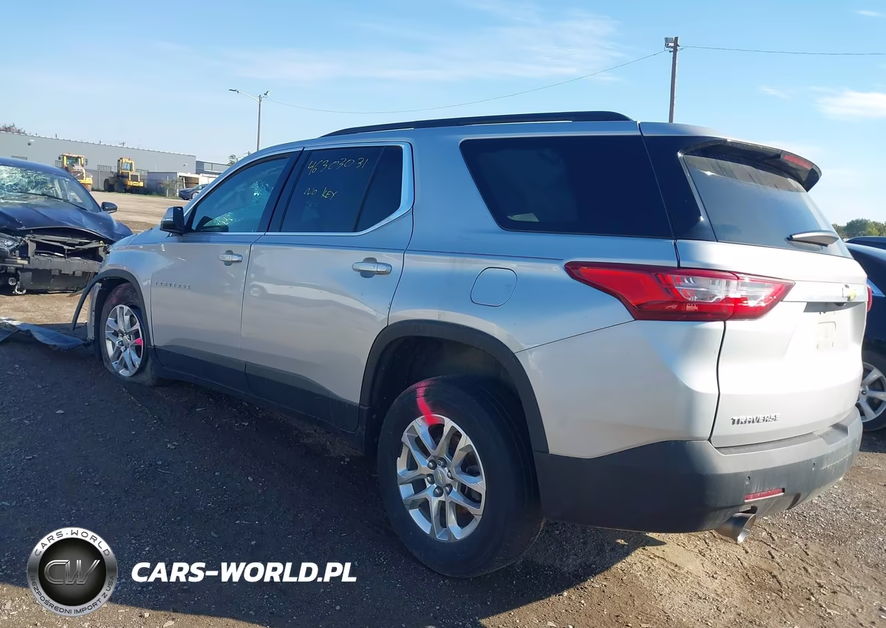 2021 Chevrolet Traverse Fwd Lt Cloth VIN:1GNERGKW5MJ240416 - 3