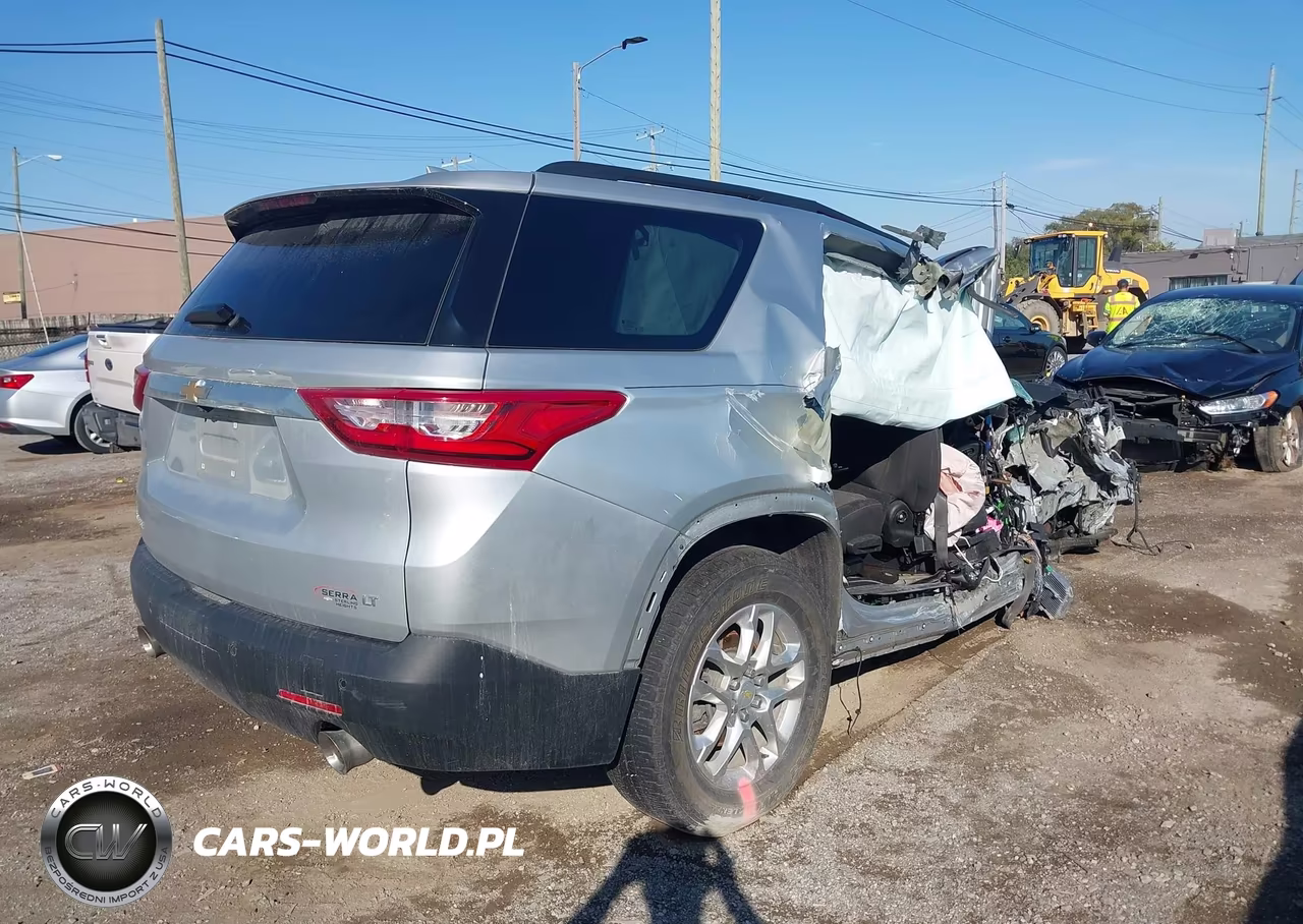 2021 Chevrolet Traverse Fwd Lt Cloth VIN:1GNERGKW5MJ240416 - 4