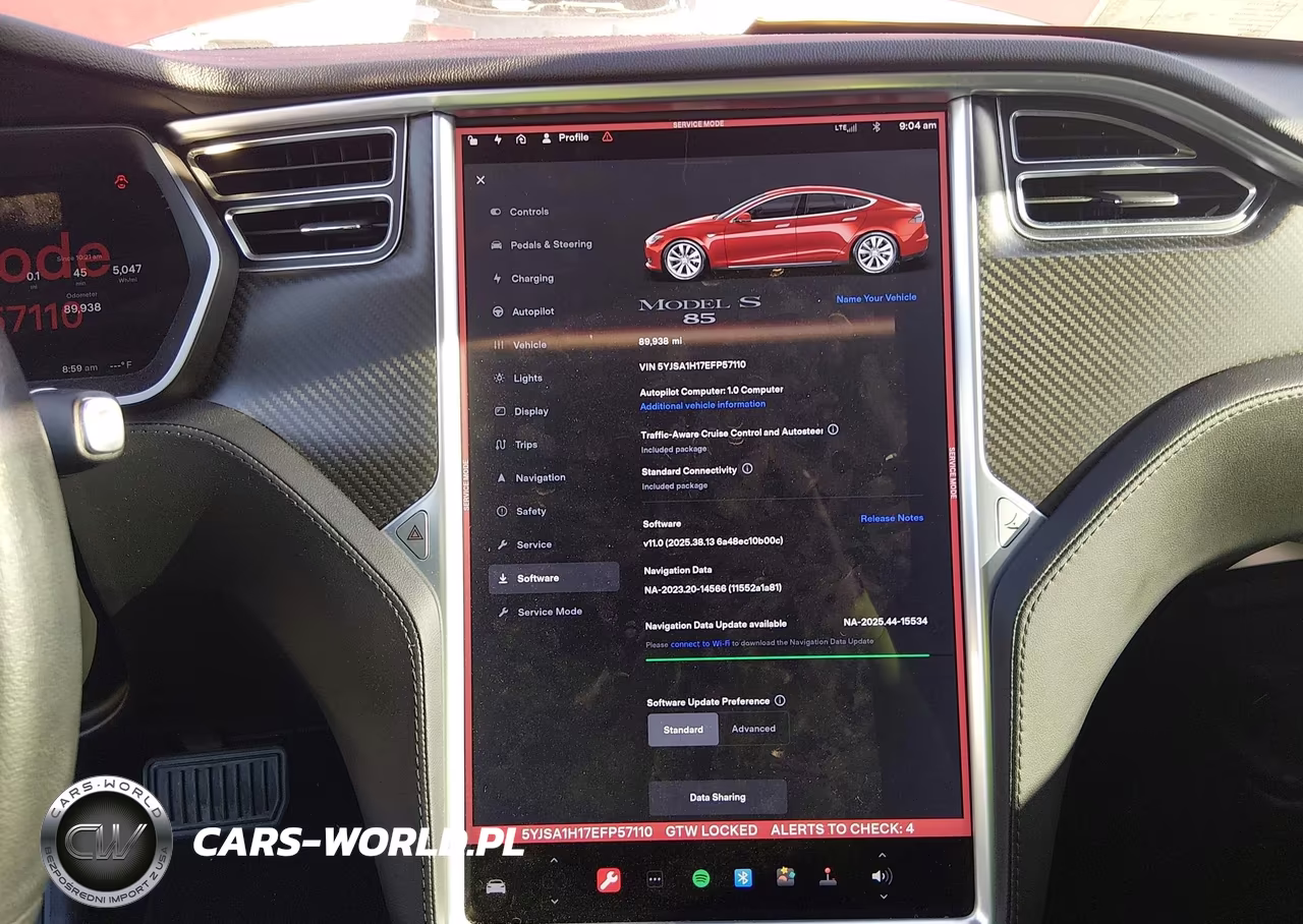 2014 Tesla Model S P85 VIN:5YJSA1H17EFP57110 - 19