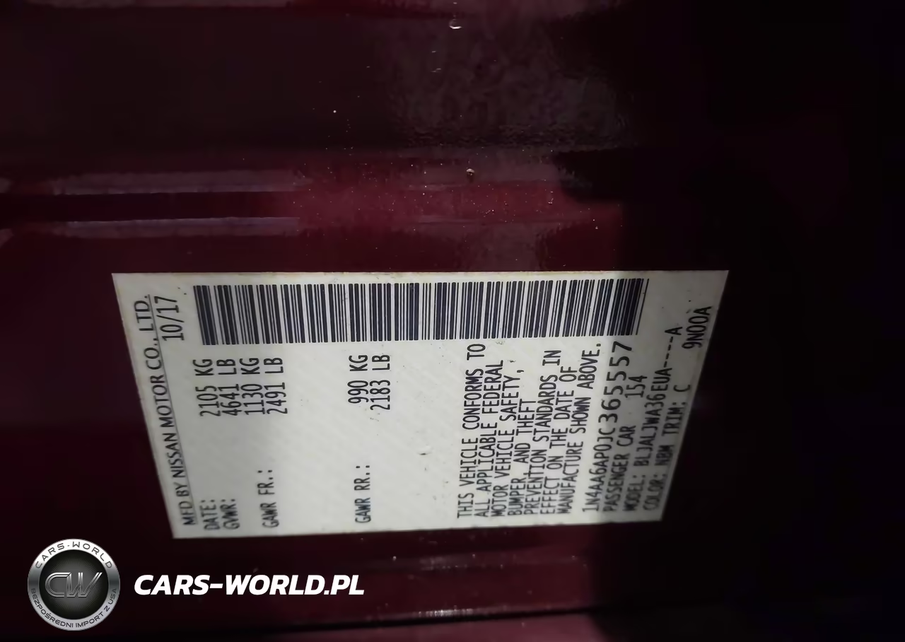 2018 Nissan Maxima 3.5 Sv VIN:1N4AA6AP0JC365557 - 9