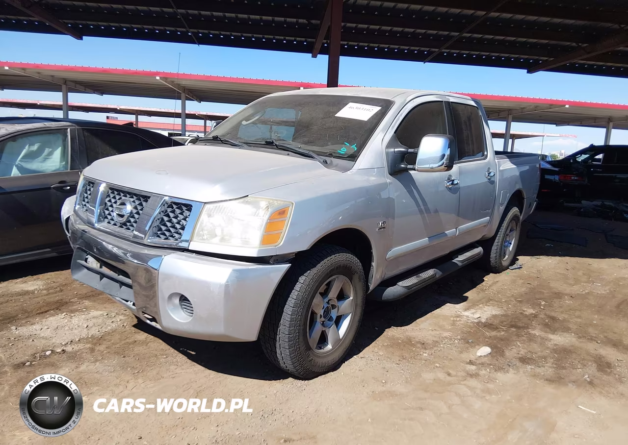2004 Nissan Titan Se VIN:1N6AA07A74N508195 - 2