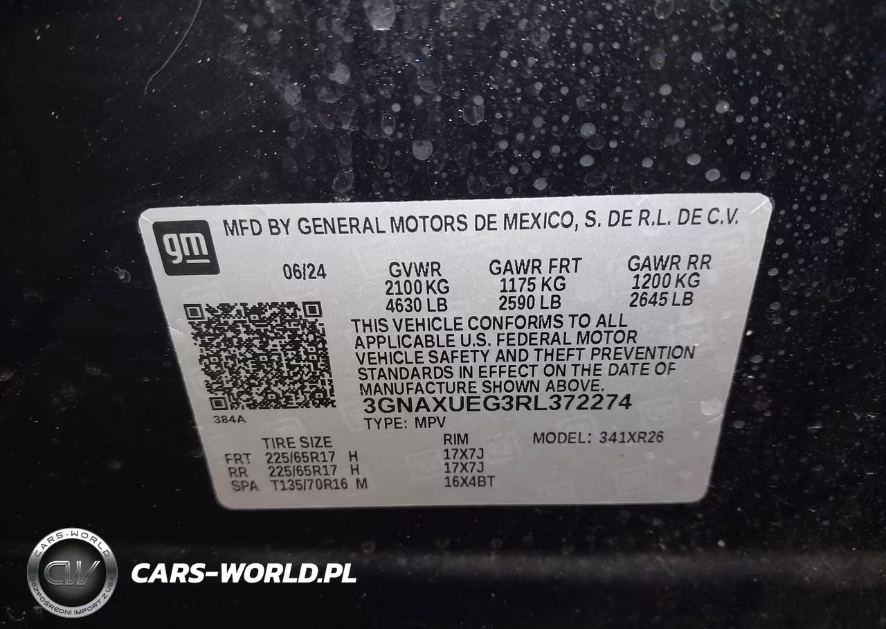 2024 Chevrolet Equinox Awd Lt VIN:3GNAXUEG3RL372274 - 9