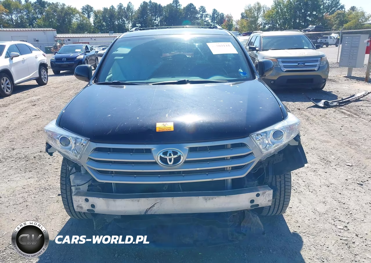 2013 Toyota Highlander Se V6 VIN:5TDBK3EH0DS252594 - 12