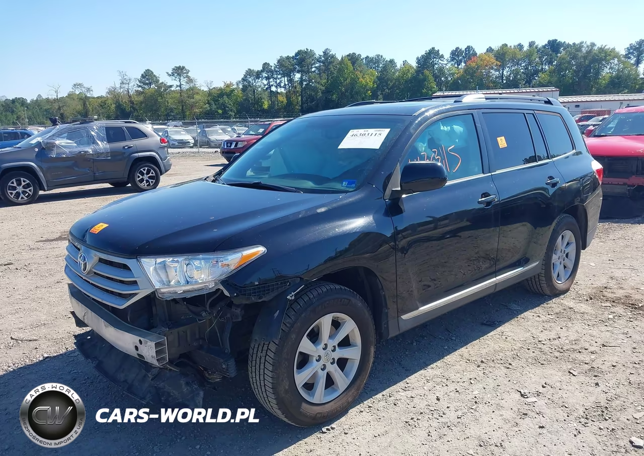 2013 Toyota Highlander Se V6 VIN:5TDBK3EH0DS252594 - 2