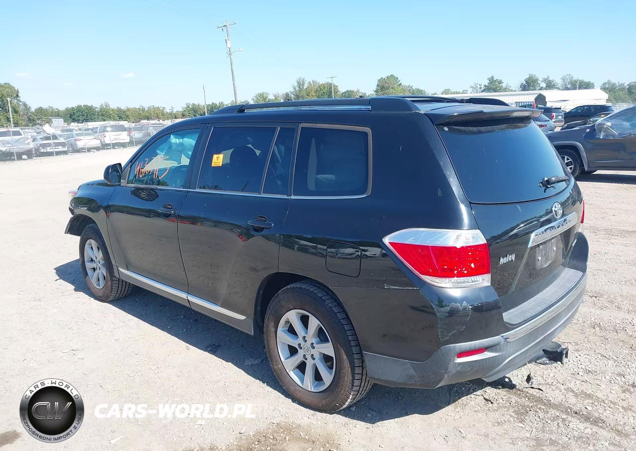 2013 Toyota Highlander Se V6 VIN:5TDBK3EH0DS252594 - 3