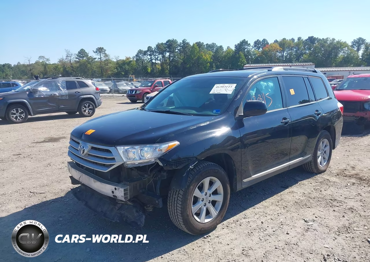 2013 Toyota Highlander Se V6 VIN:5TDBK3EH0DS252594 - 6