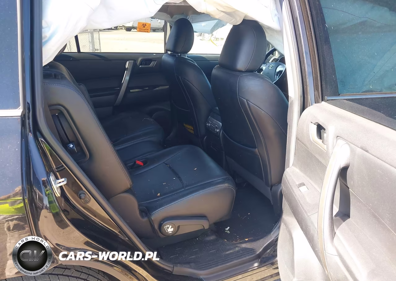 2013 Toyota Highlander Se V6 VIN:5TDBK3EH0DS252594 - 8