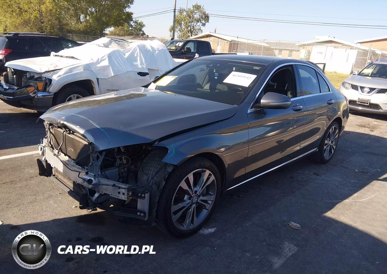 2017 Mercedes-Benz C 300 4Matic VIN:55SWF4KB2HU187350 - 2