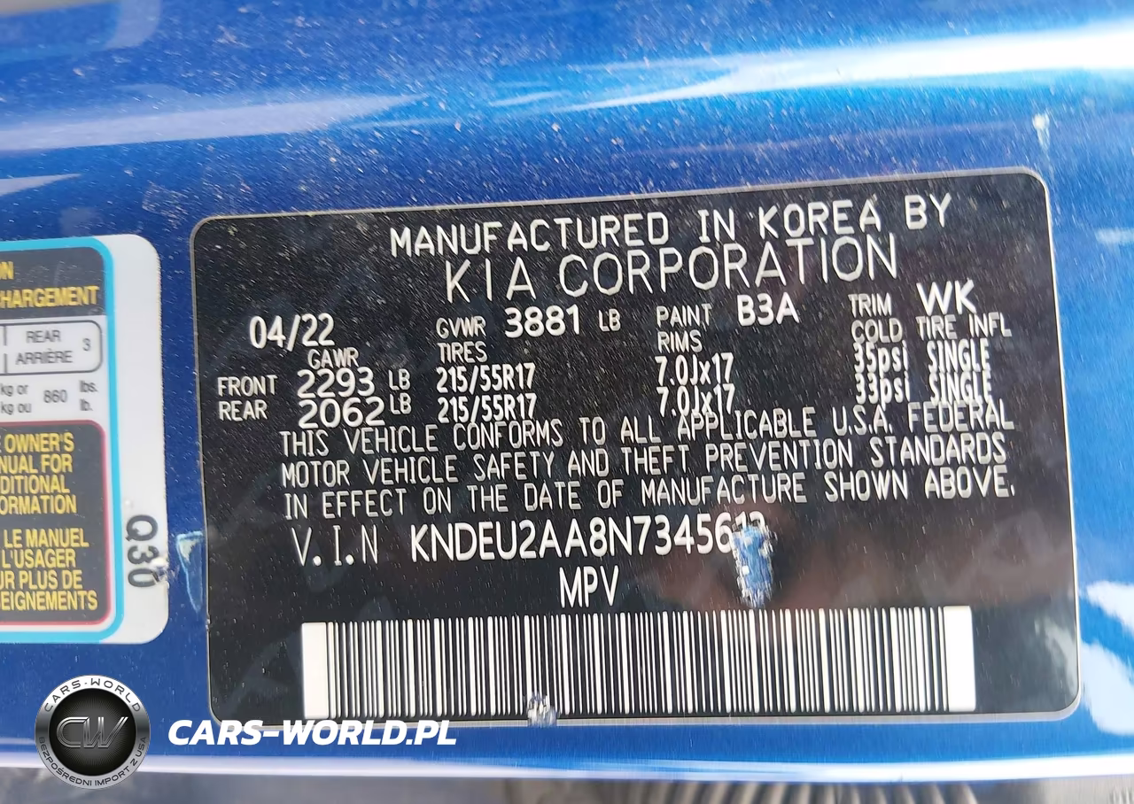 2022 Kia Seltos S VIN:KNDEU2AA8N7345613 - 9