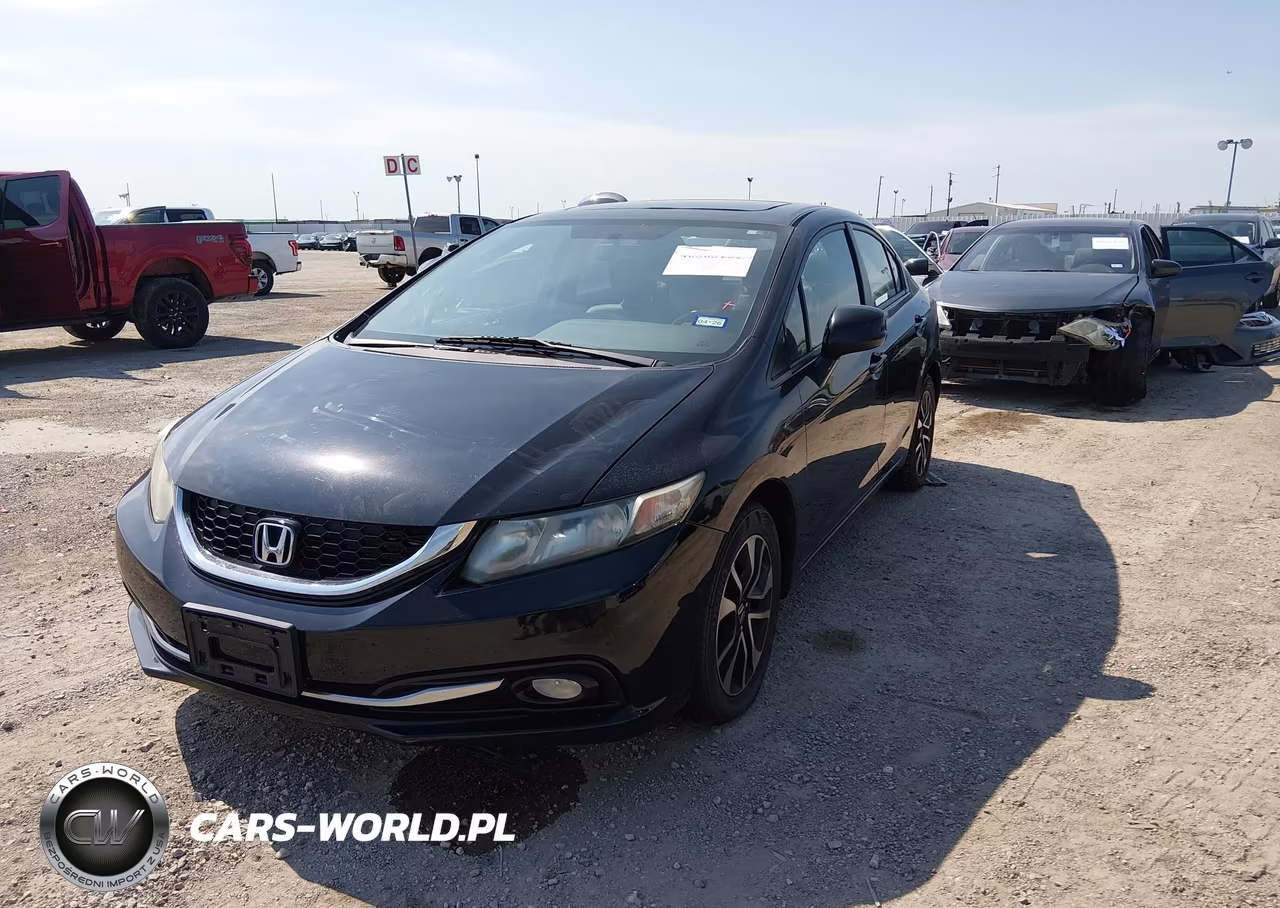2013 Honda Civic Ex-L VIN:2HGFB2F9XDH550752 - 2