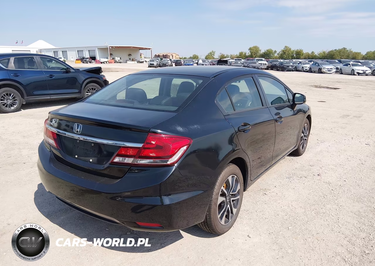 2013 Honda Civic Ex-L VIN:2HGFB2F9XDH550752 - 4